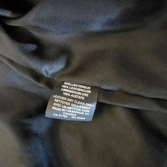 BISHOP Mens Genuine Leather California Highway Patrol Size XXL Black Biker - Picture 13 of 14